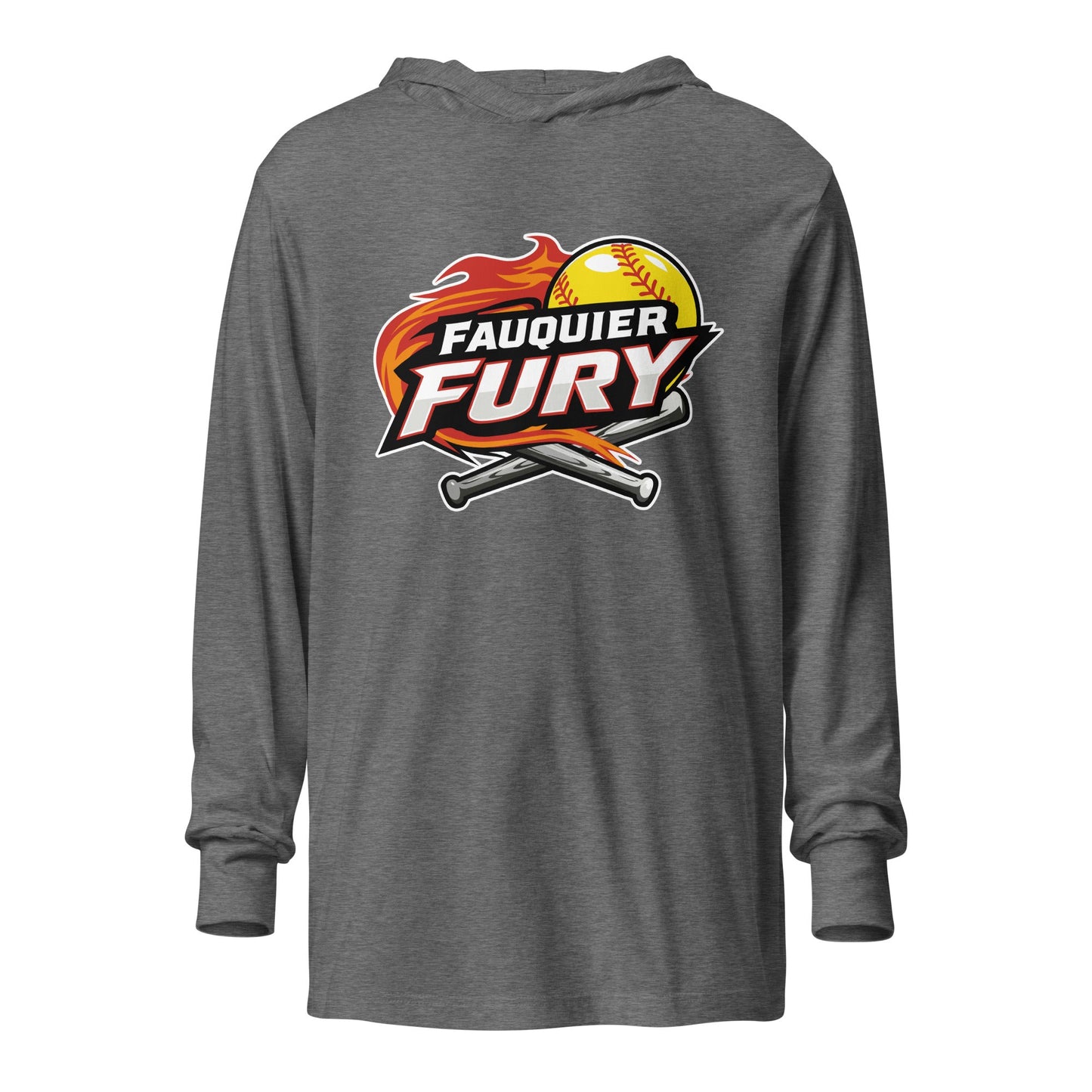 Performance | Hooded Long Sleeve T Shirt | Fauquier Fury Softball