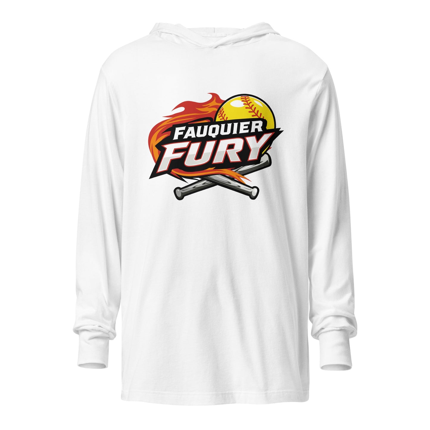 Performance | Hooded Long Sleeve T Shirt | Fauquier Fury Softball