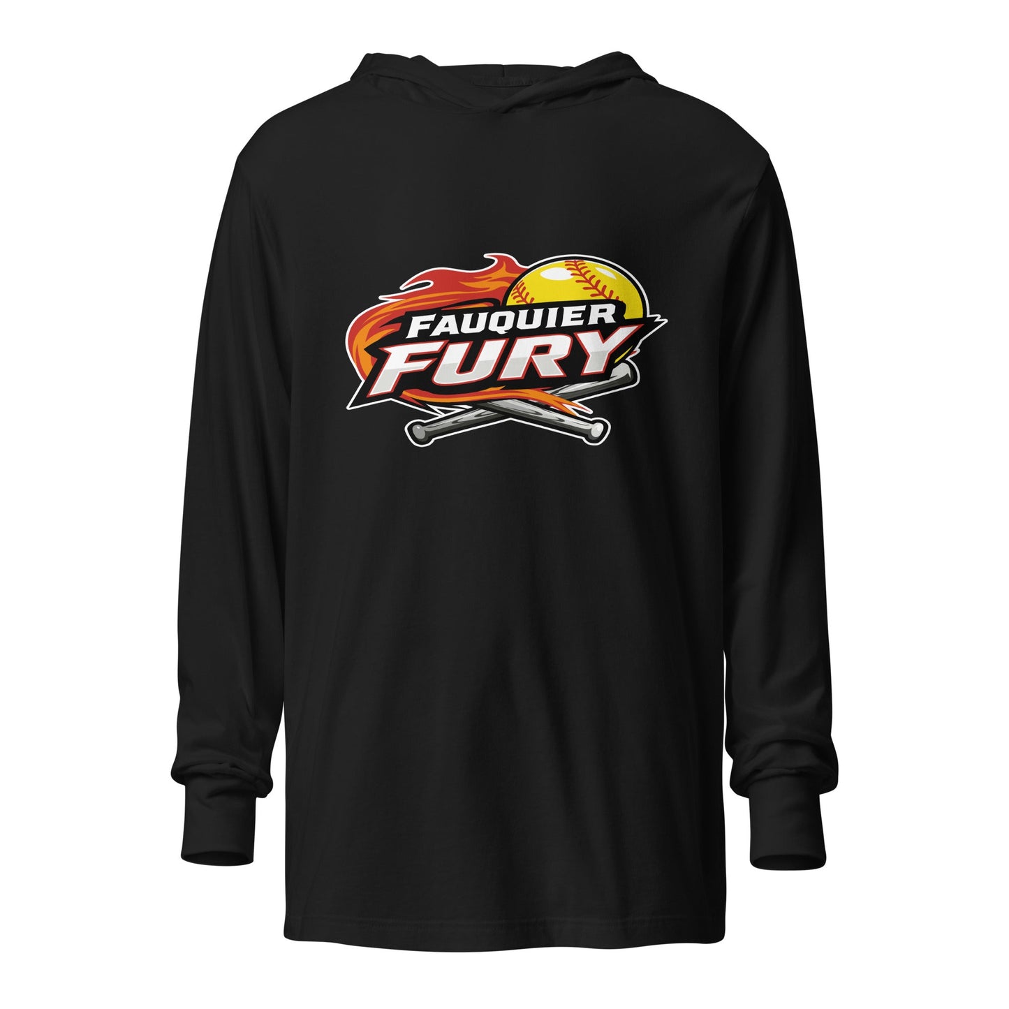 Performance | Hooded Long Sleeve T Shirt | Fauquier Fury Softball