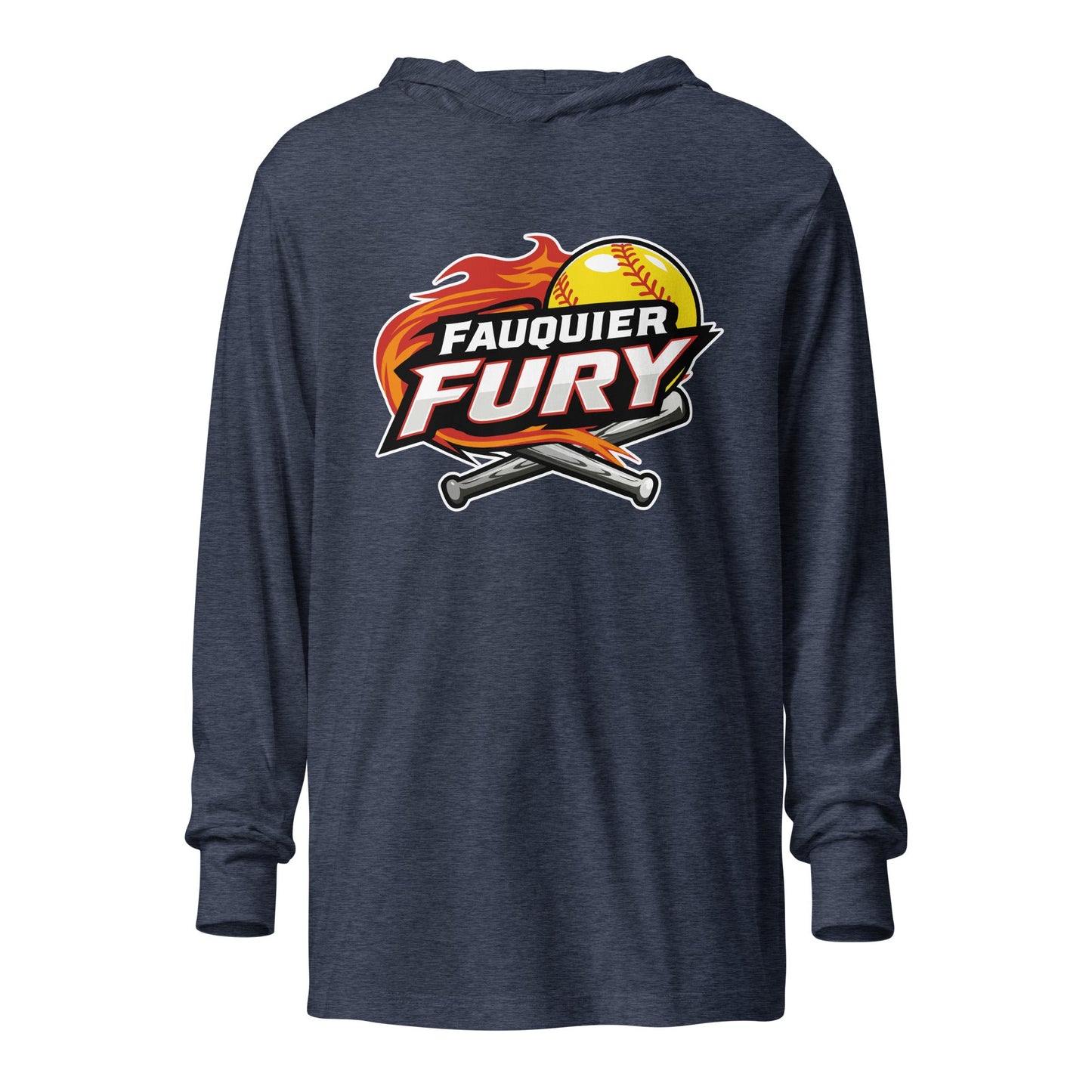 Performance | Hooded Long Sleeve T Shirt | Fauquier Fury Softball