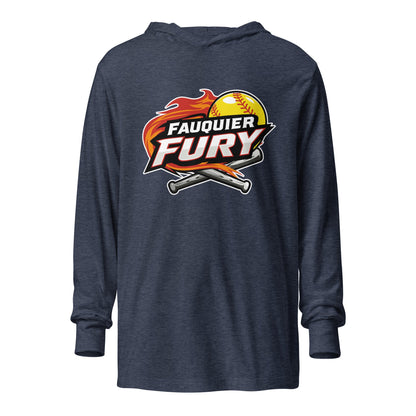 Performance | Hooded Long Sleeve T Shirt | Fauquier Fury Softball