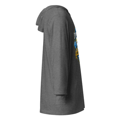 Performance | Hooded Long Sleeve T Shirt | FC Charles: Diamonds | Crest Logo
