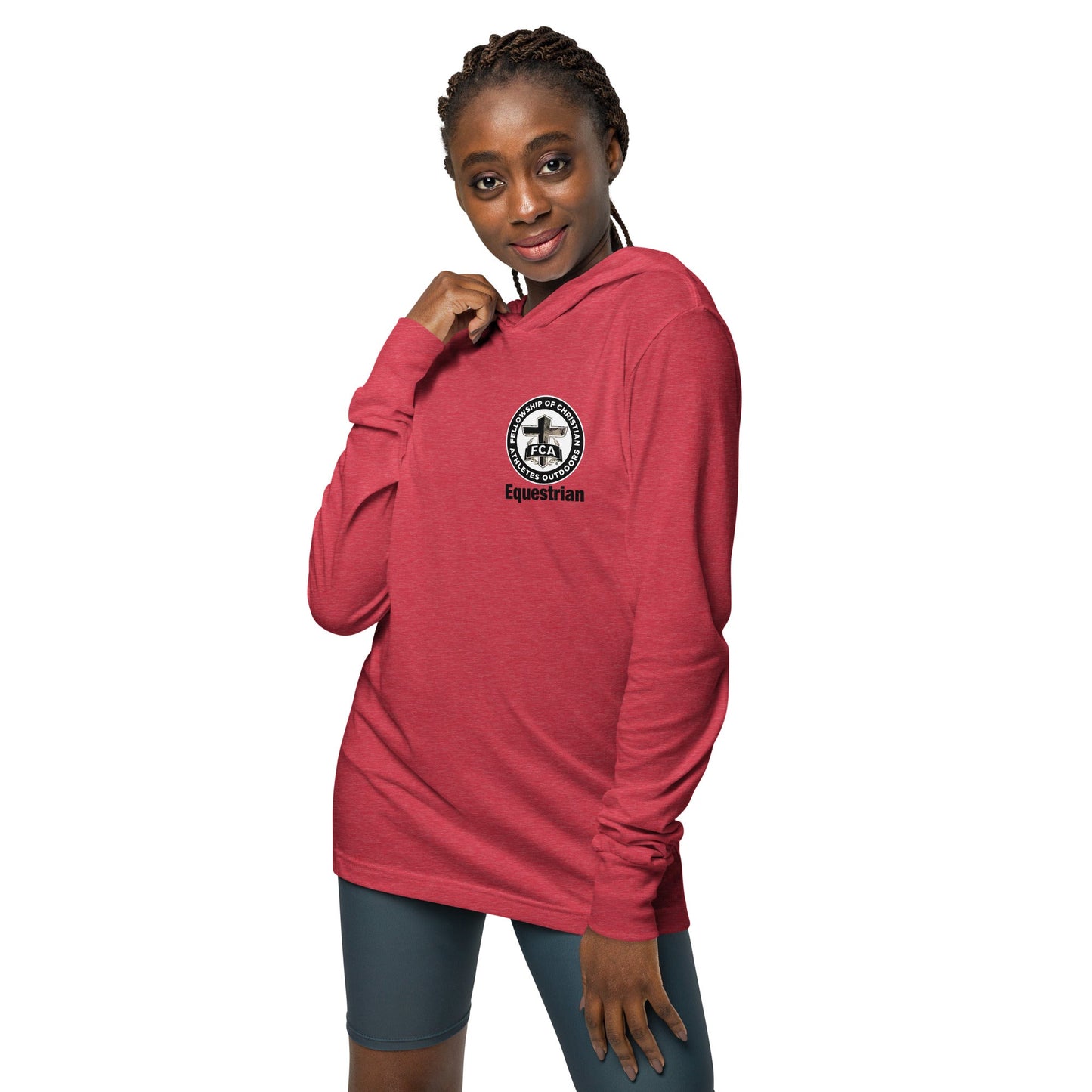 Performance | Hooded Long Sleeve T Shirt | FCA Equestrian
