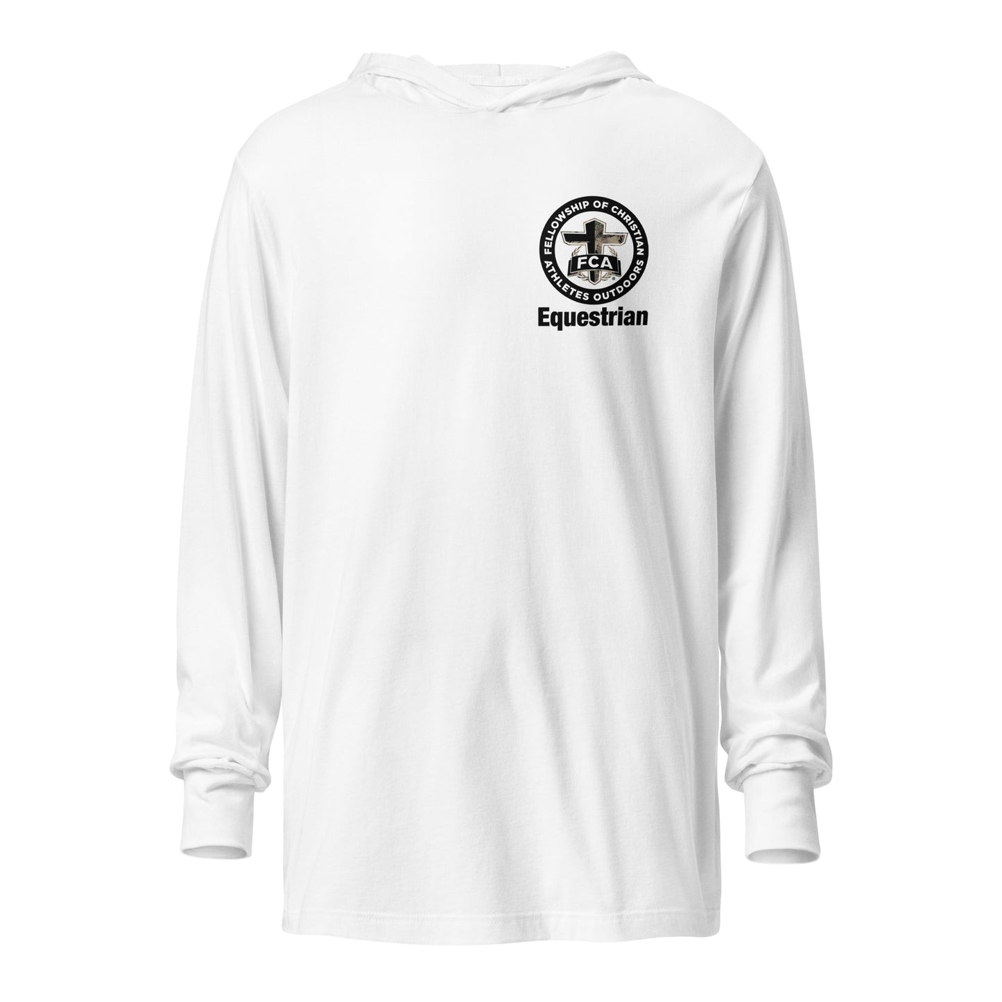 Performance | Hooded Long Sleeve T Shirt | FCA Equestrian