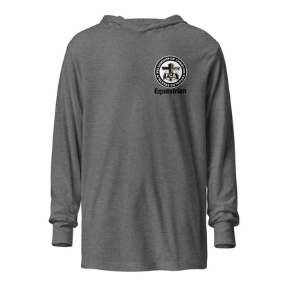 Performance | Hooded Long Sleeve T Shirt | FCA Equestrian