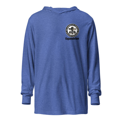 Performance | Hooded Long Sleeve T Shirt | FCA Equestrian