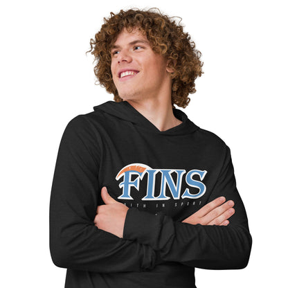 Performance | Hooded Long Sleeve T Shirt | FCA FINS Baseball