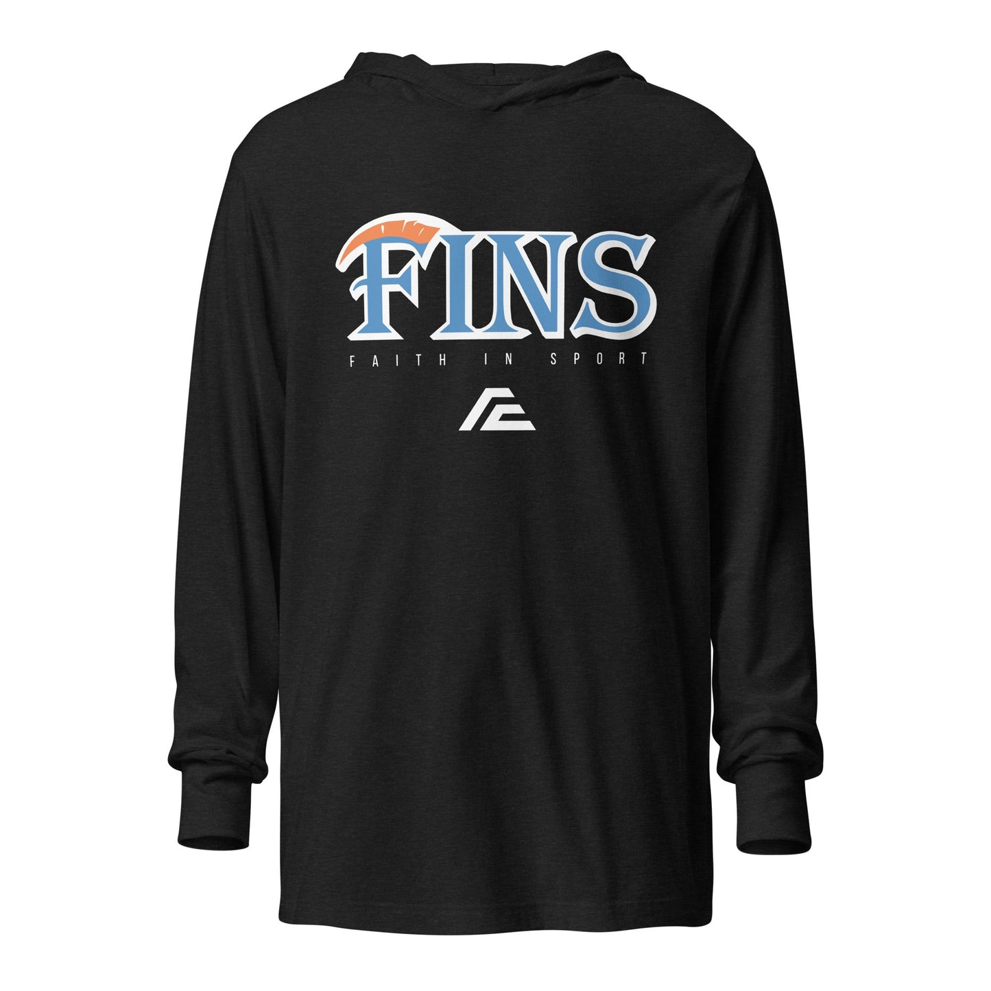 Performance | Hooded Long Sleeve T Shirt | FCA FINS Baseball