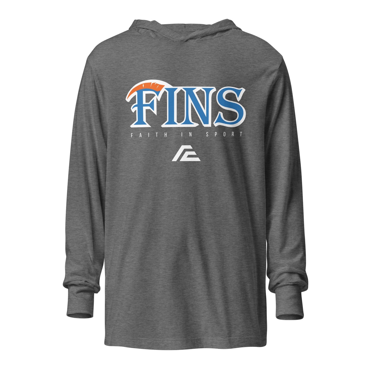Performance | Hooded Long Sleeve T Shirt | FCA FINS Baseball