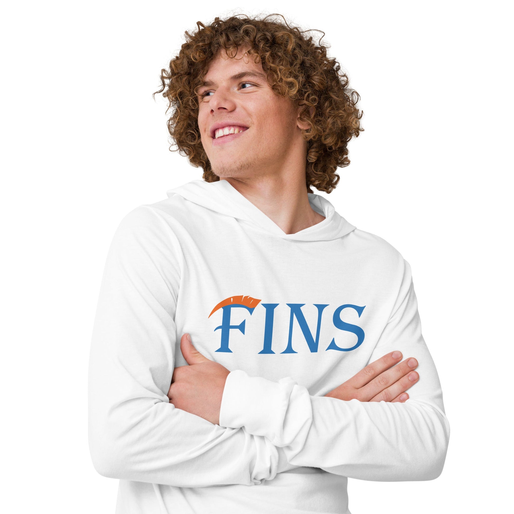 Performance | Hooded Long Sleeve T Shirt | FCA FINS Baseball