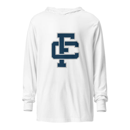 Performance | Hooded Long Sleeve T Shirt | Fellowship Christian School | Crestwood FC Logo