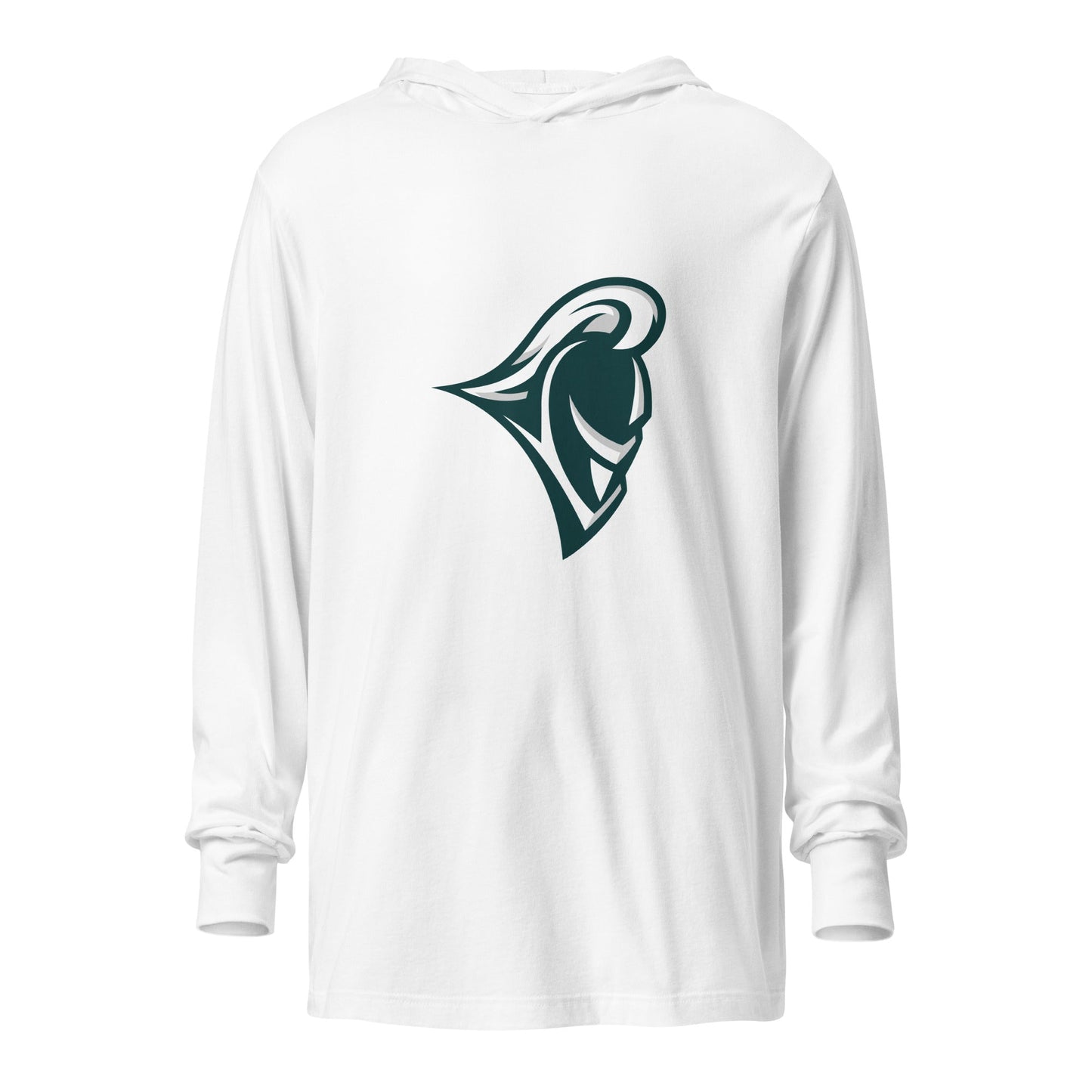 Performance | Hooded Long Sleeve T Shirt | Fellowship Christian School | Tidal Spartan Logo
