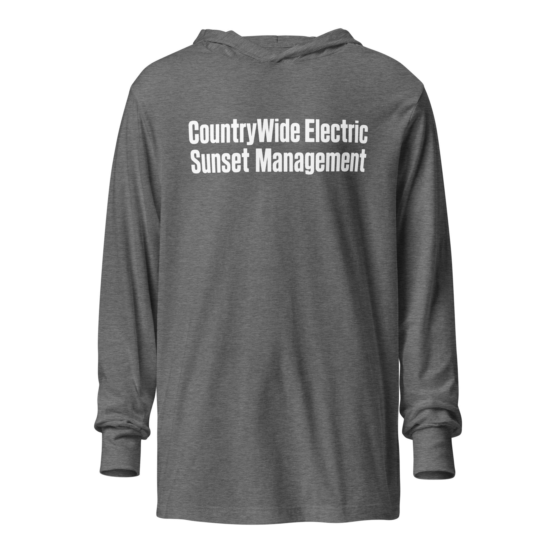 Performance | Hooded Long Sleeve T Shirt | FerDa Chicks | Modern Script Logo