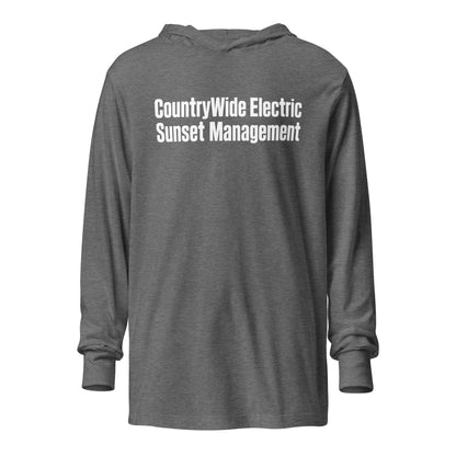 Performance | Hooded Long Sleeve T Shirt | FerDa Chicks | Modern Script Logo
