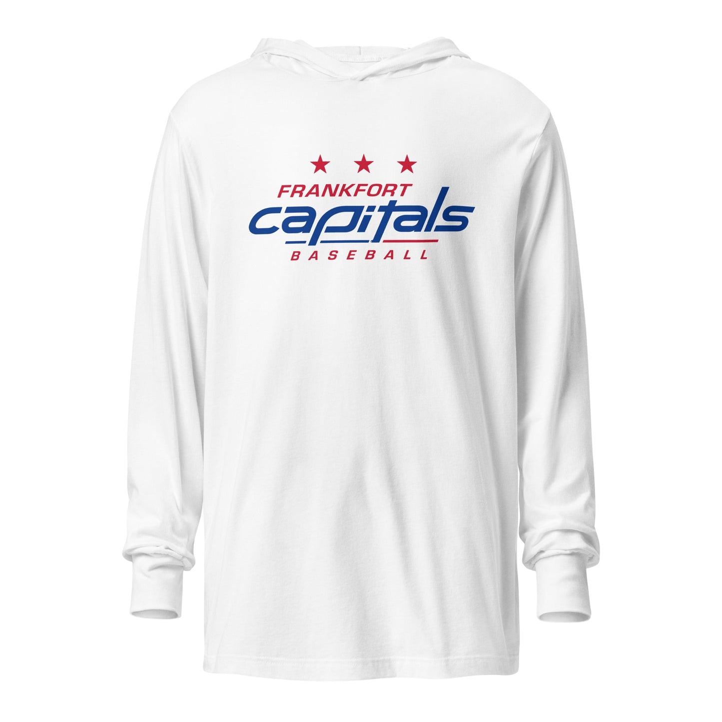 Performance | Hooded Long Sleeve T Shirt | FFYSA | Frankfort Vanguard Logo