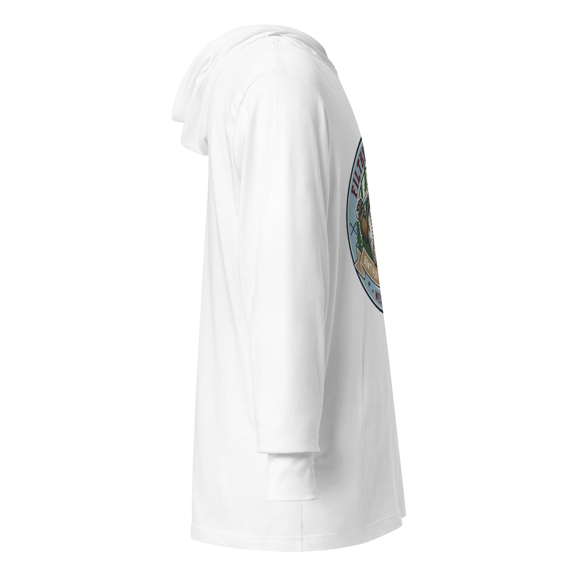 Performance | Hooded Long Sleeve T Shirt | Filthy Baseball Northwest