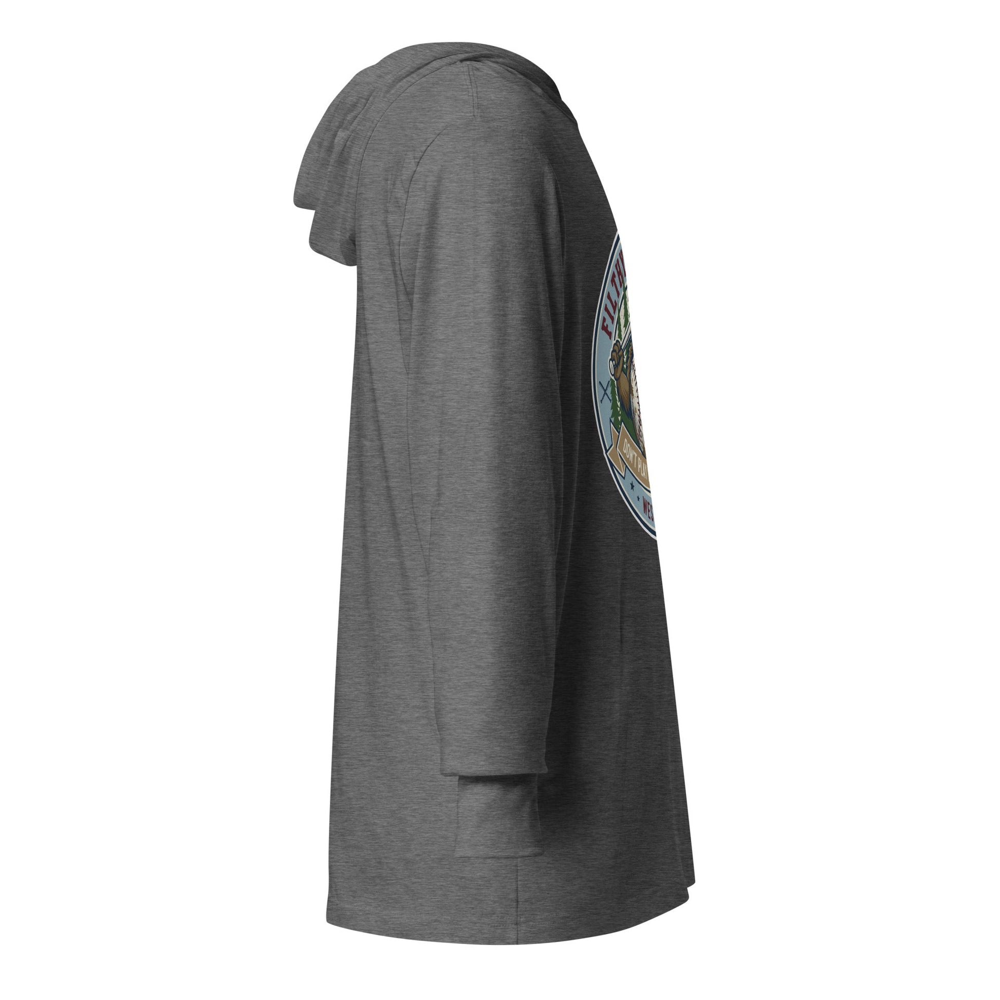 Performance | Hooded Long Sleeve T Shirt | Filthy Baseball Northwest