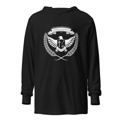 Performance | Hooded Long Sleeve T Shirt | FRCS | Badge Logo