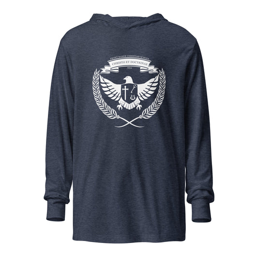 Performance | Hooded Long Sleeve T Shirt | FRCS | Badge Logo