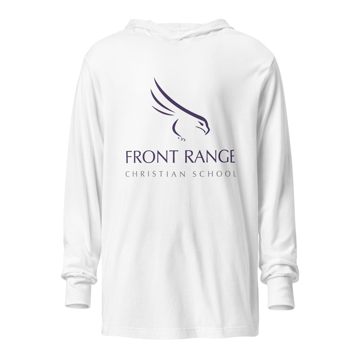 Performance | Hooded Long Sleeve T Shirt | FRCS | Eagle Athletics Logo