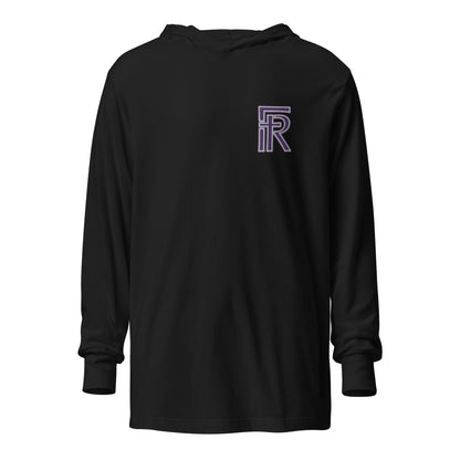 Performance | Hooded Long Sleeve T Shirt | FRCS | Lettermark Logo
