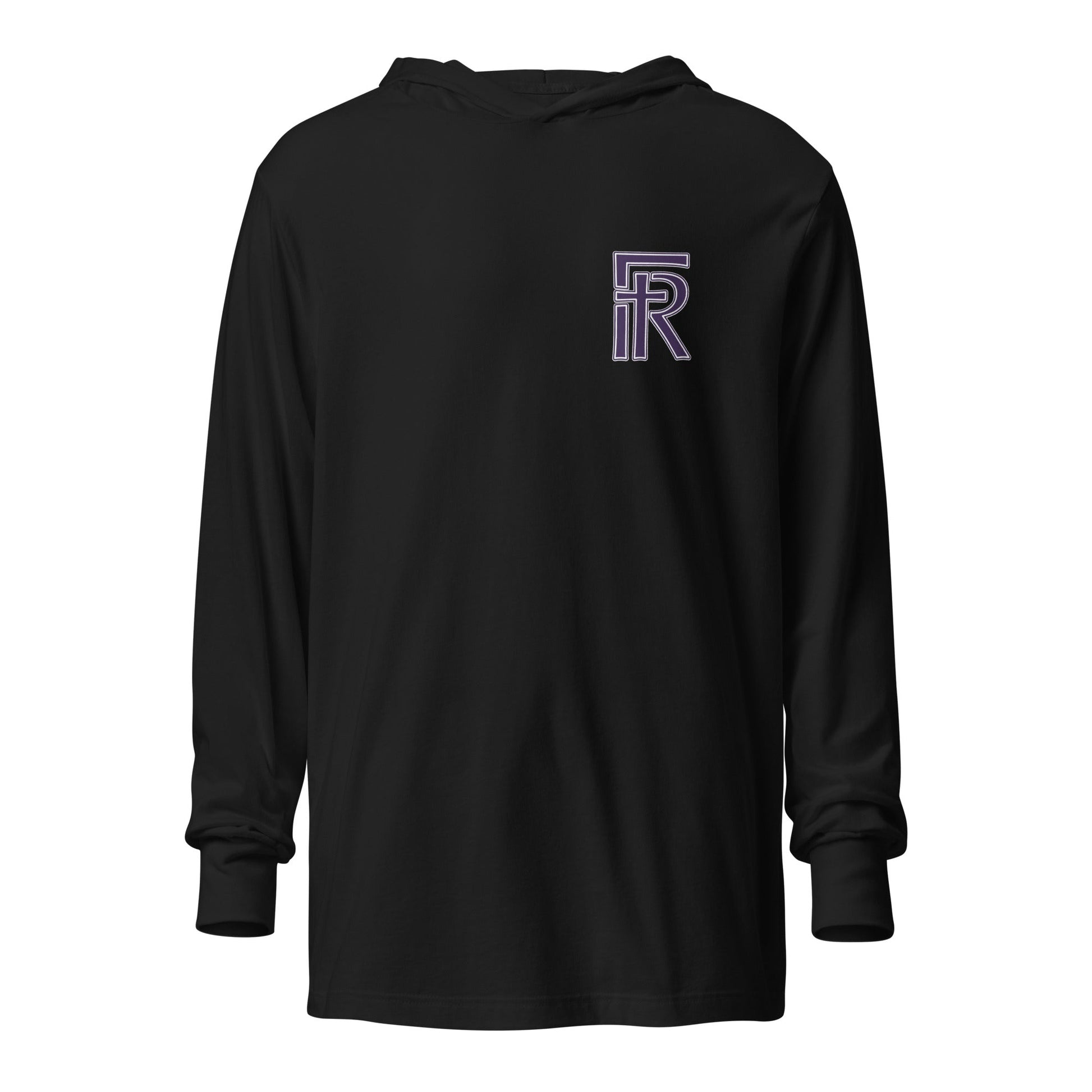 Performance | Hooded Long Sleeve T Shirt | FRCS | Lettermark Logo