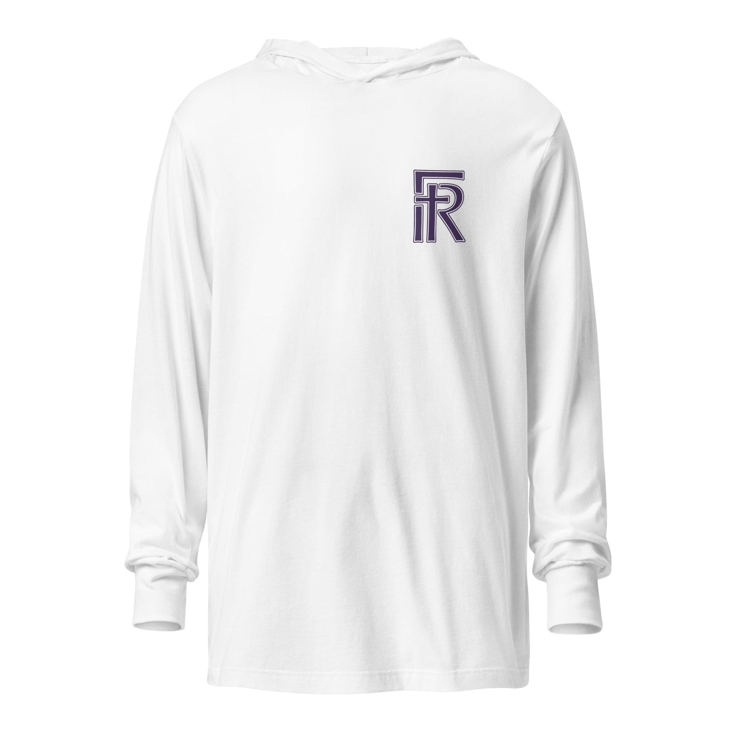 Performance | Hooded Long Sleeve T Shirt | FRCS | Lettermark Logo