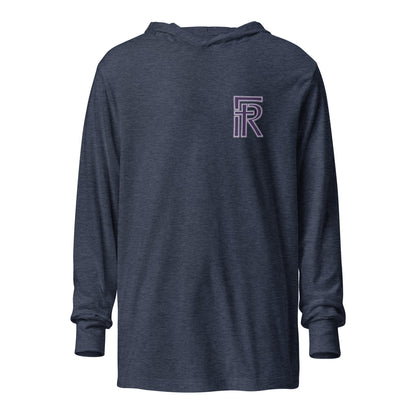 Performance | Hooded Long Sleeve T Shirt | FRCS | Lettermark Logo