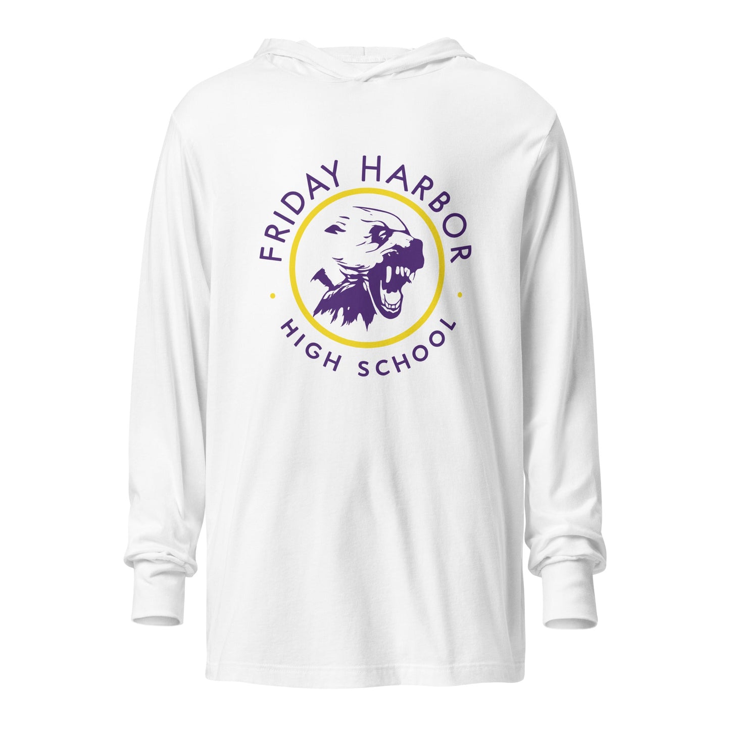 Performance | Hooded Long Sleeve T Shirt | Friday Harbor Girls Basketball