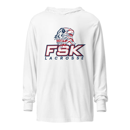 Performance | Hooded Long Sleeve T Shirt | FSK Eagles Girls Lacrosse