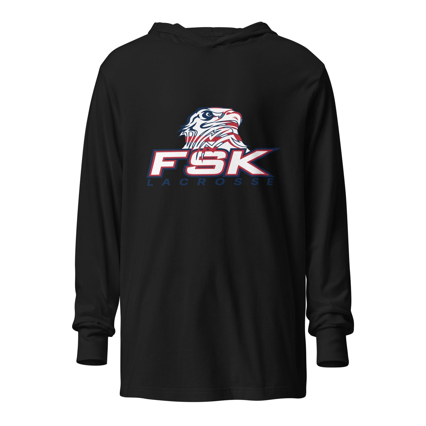 Performance | Hooded Long Sleeve T Shirt | FSK Eagles Girls Lacrosse