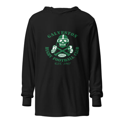 Performance | Hooded Long Sleeve T Shirt | Galveston Football Rugby Club