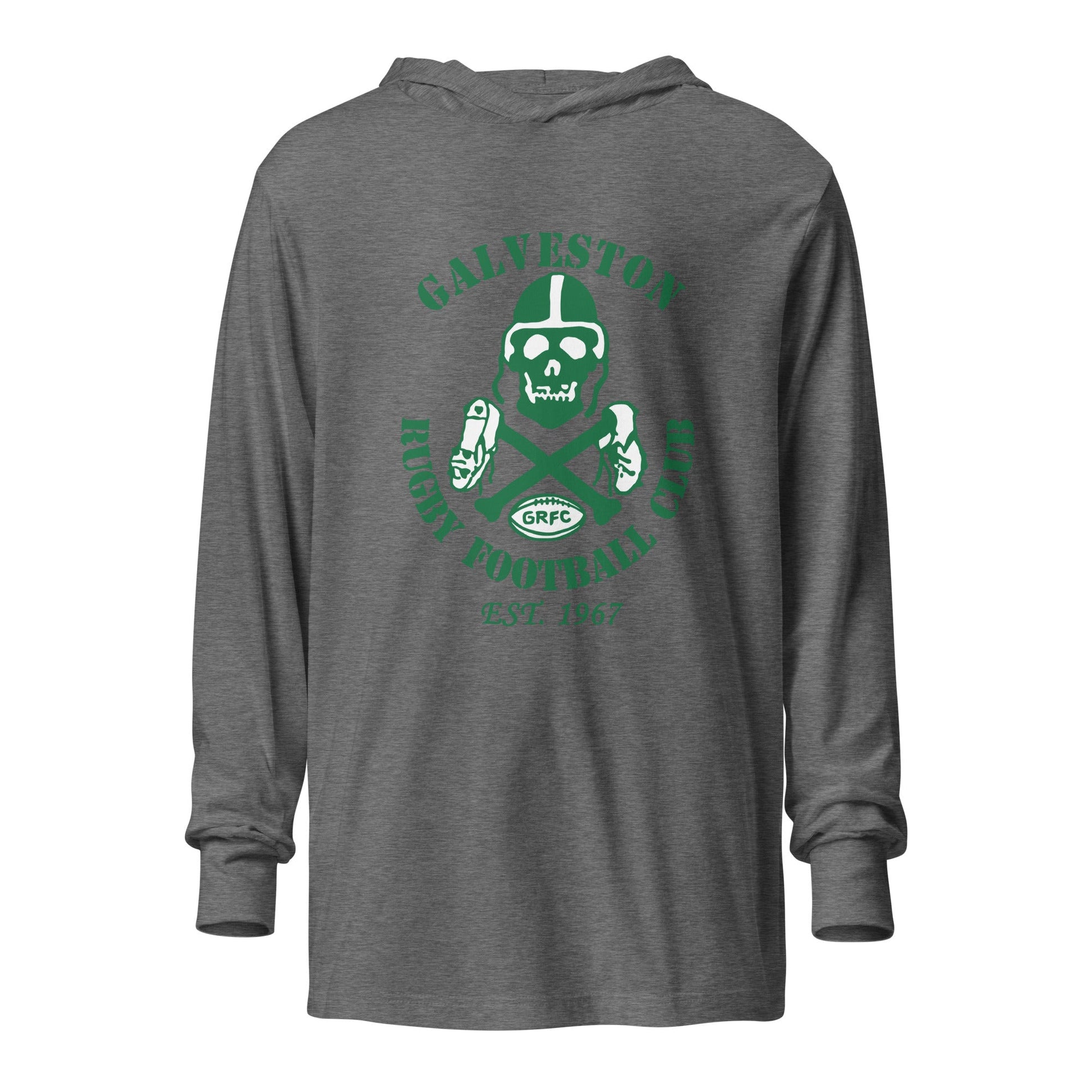 Performance | Hooded Long Sleeve T Shirt | Galveston Football Rugby Club