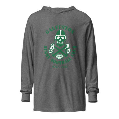 Performance | Hooded Long Sleeve T Shirt | Galveston Football Rugby Club