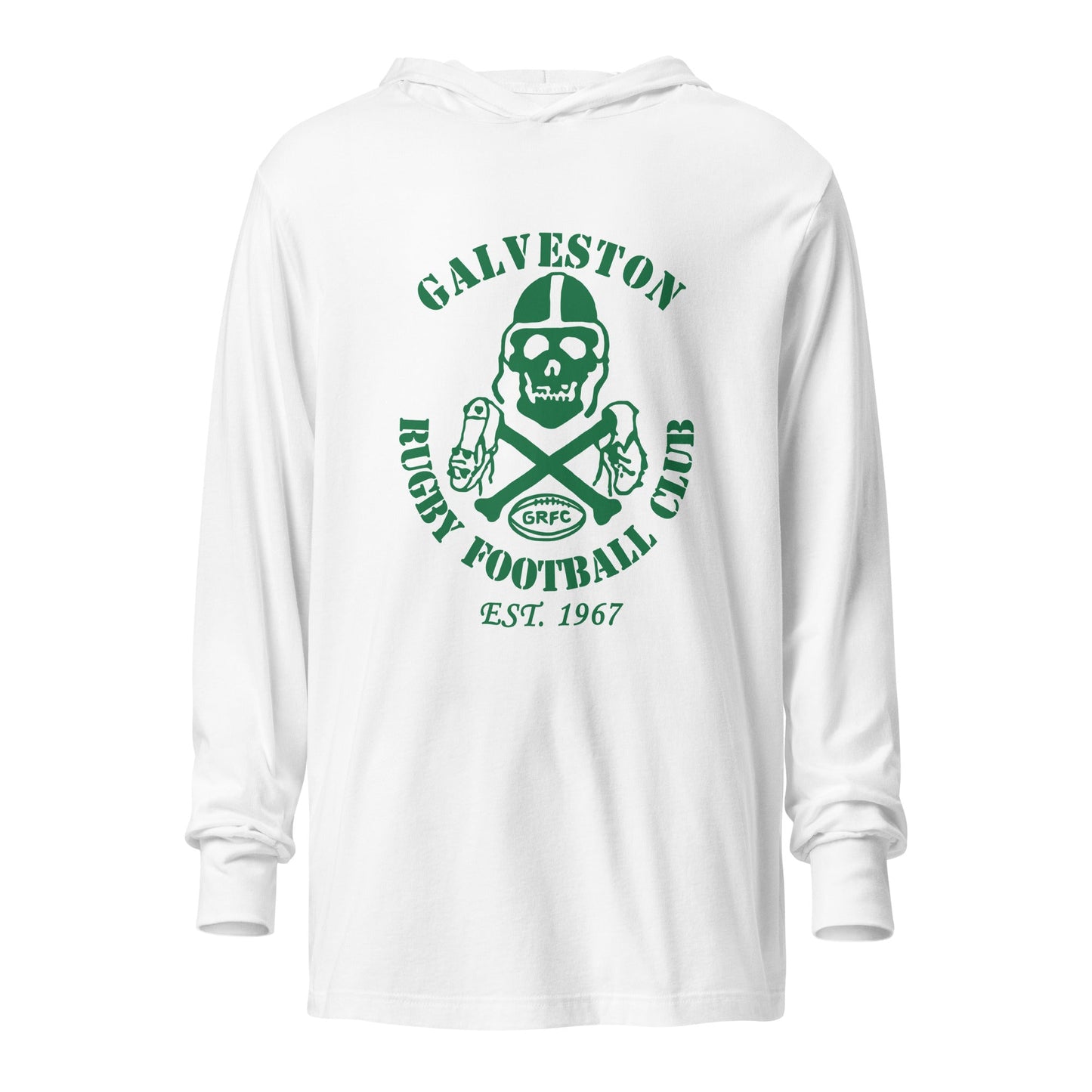 Performance | Hooded Long Sleeve T Shirt | Galveston Football Rugby Club