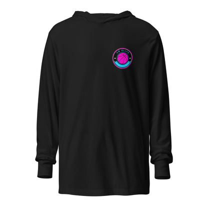 Performance | Hooded Long Sleeve T Shirt | GB Elite | Badge Logo