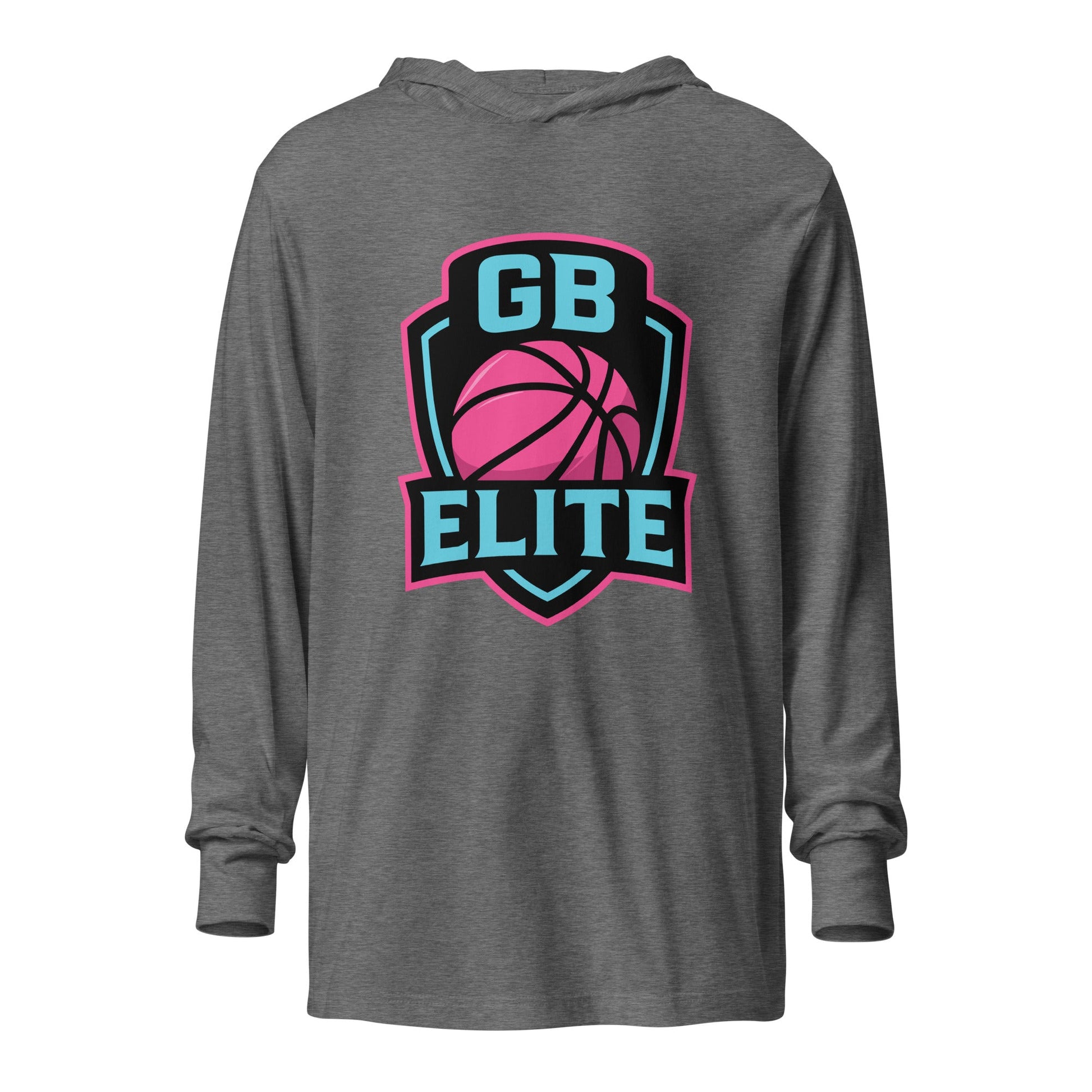 Performance | Hooded Long Sleeve T Shirt | GB Elite | Crest Logo