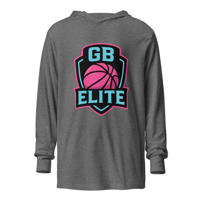 Performance | Hooded Long Sleeve T Shirt | GB Elite | Crest Logo