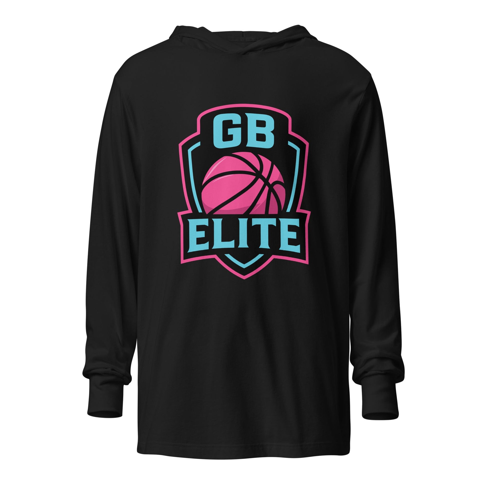 Performance | Hooded Long Sleeve T Shirt | GB Elite | Crest Logo