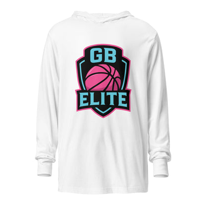 Performance | Hooded Long Sleeve T Shirt | GB Elite | Crest Logo