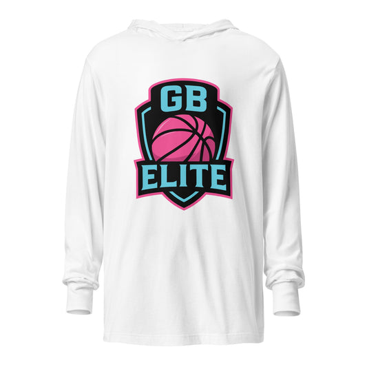 Performance | Hooded Long Sleeve T Shirt | GB Elite | Crest Logo