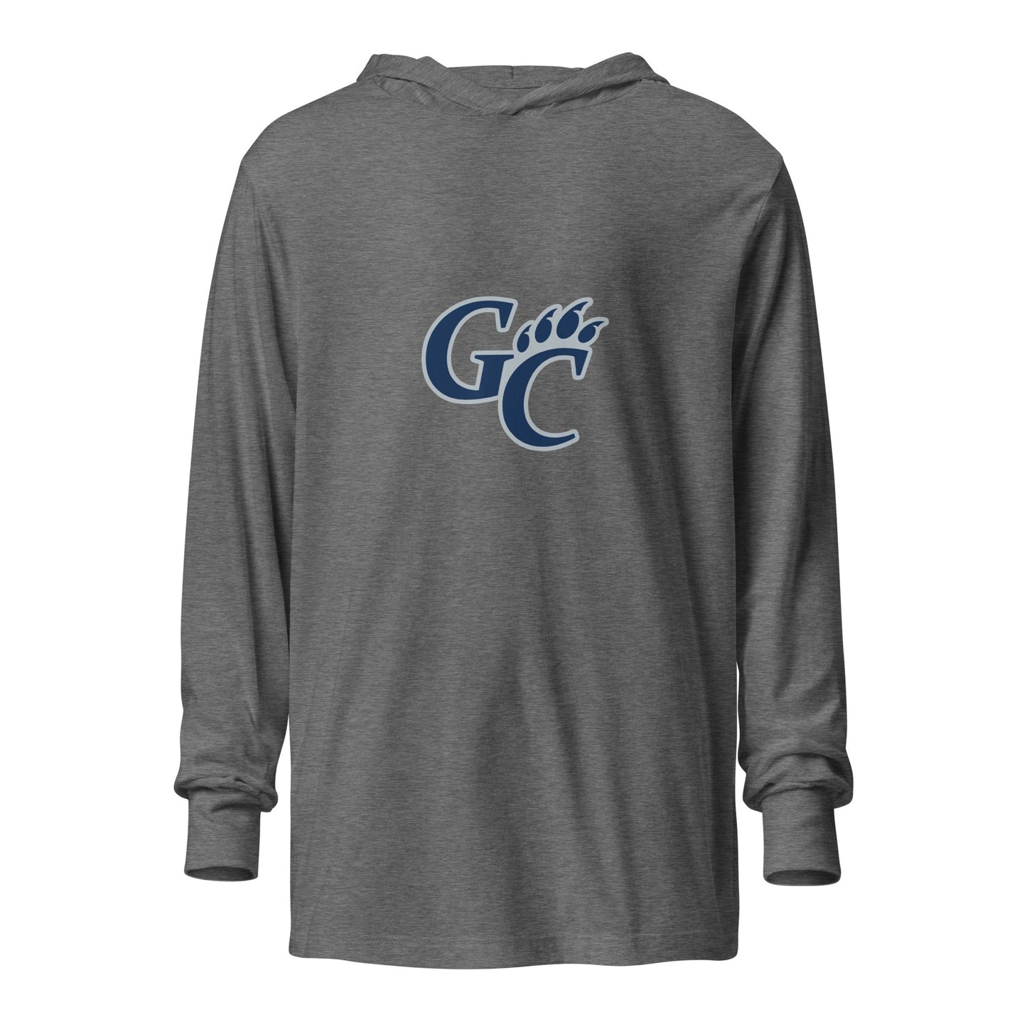 Performance | Hooded Long Sleeve T Shirt | GCHS | Crest Logo