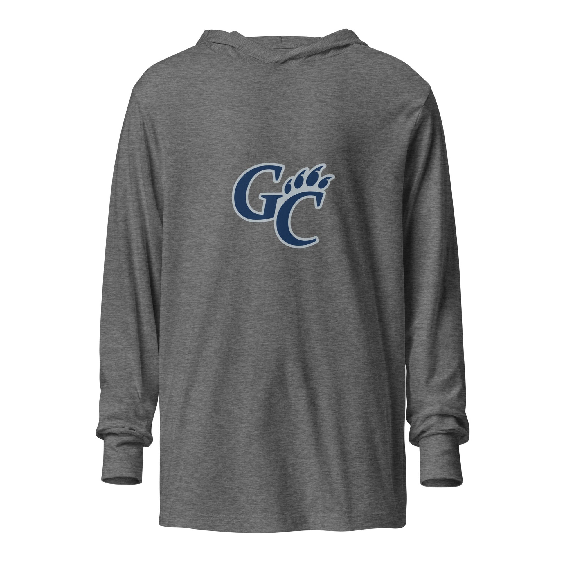 Performance | Hooded Long Sleeve T Shirt | GCHS | Crest Logo
