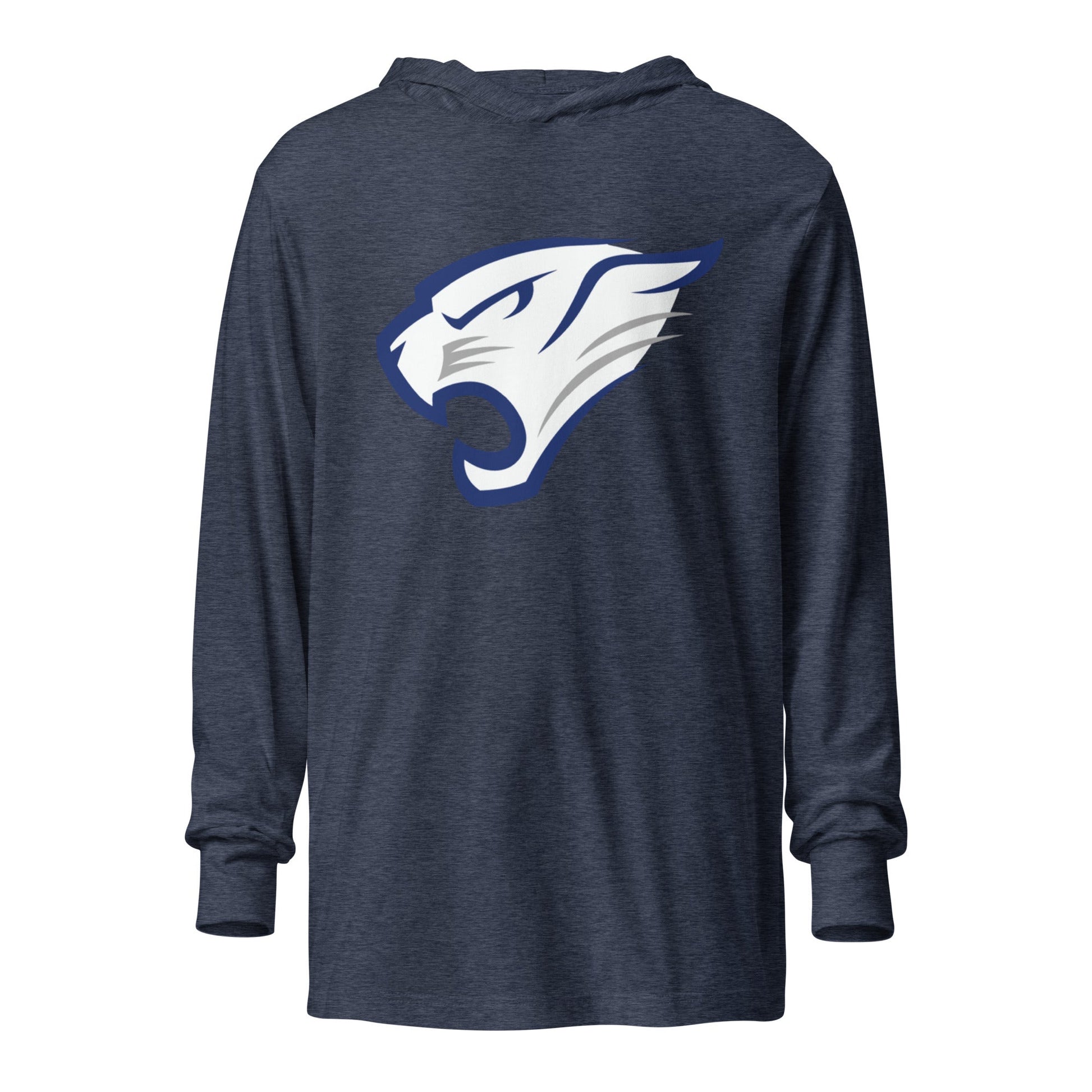 Performance | Hooded Long Sleeve T Shirt | GCHS | Mascot Logo
