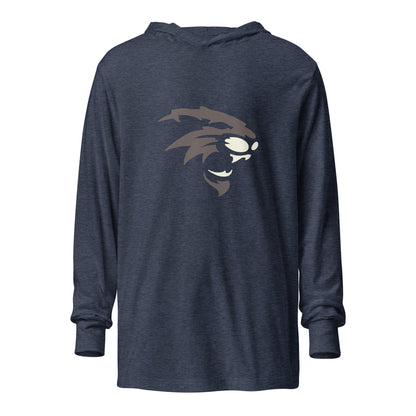 Performance | Hooded Long Sleeve T Shirt | GCHS | Shadow Logo