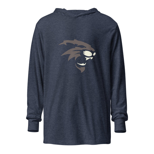 Performance | Hooded Long Sleeve T Shirt | GCHS | Shadow Logo