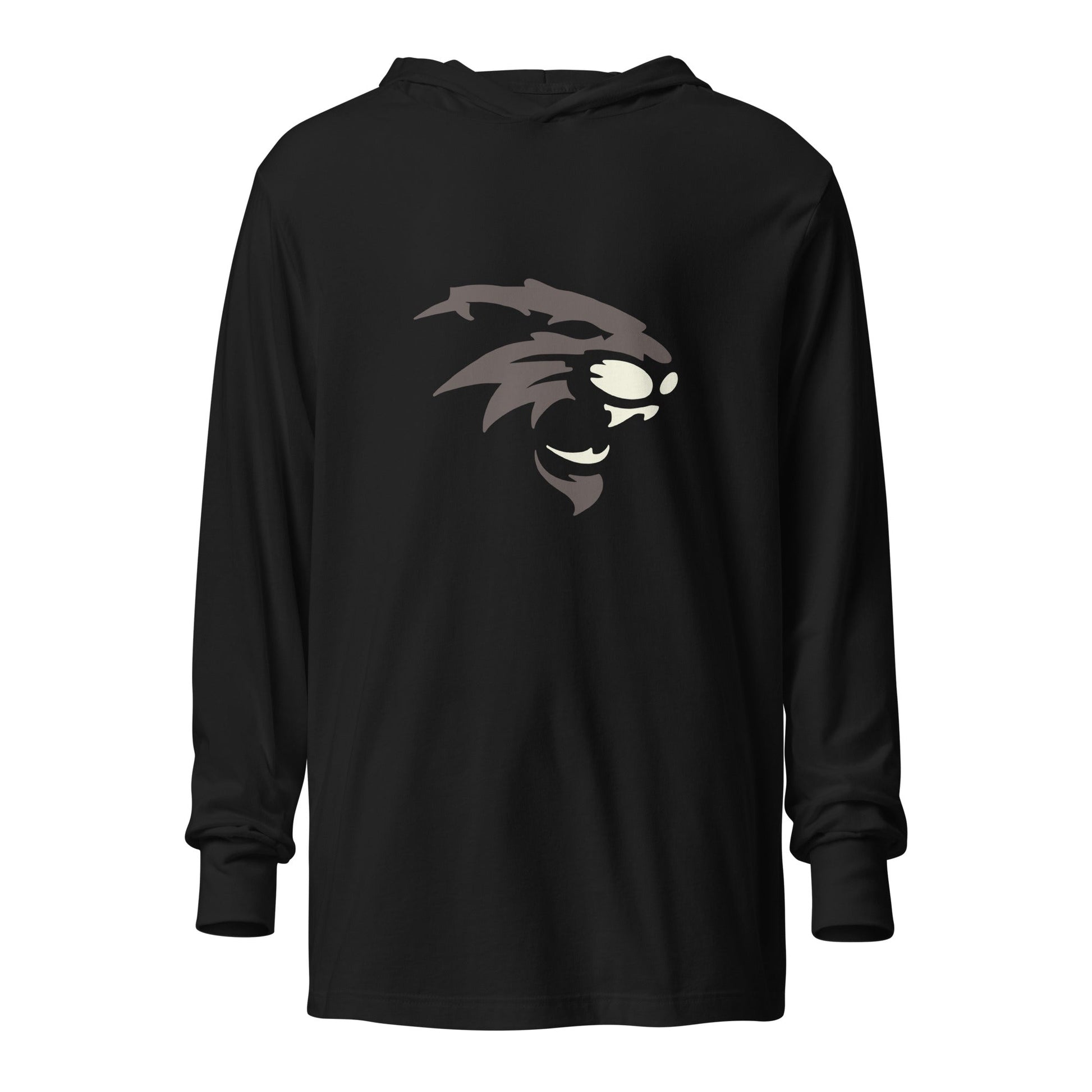 Performance | Hooded Long Sleeve T Shirt | GCHS | Shadow Logo
