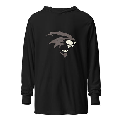 Performance | Hooded Long Sleeve T Shirt | GCHS | Shadow Logo