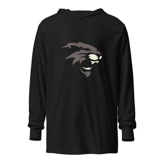 Performance | Hooded Long Sleeve T Shirt | GCHS | Shadow Logo
