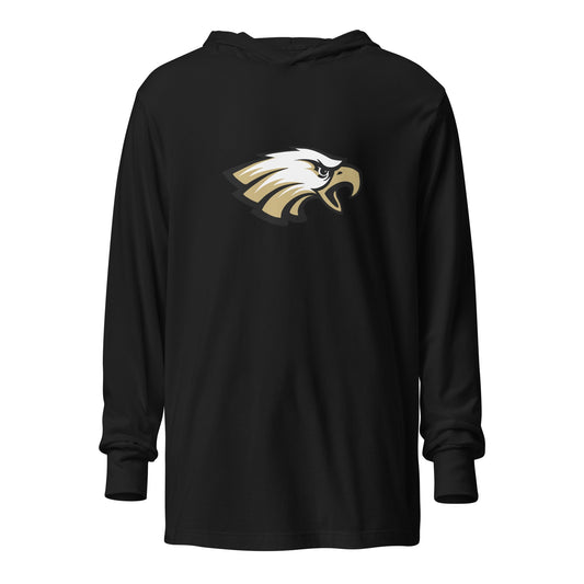 Performance | Hooded Long Sleeve T Shirt | Generation Eagles | Vanguard Raptor Logo
